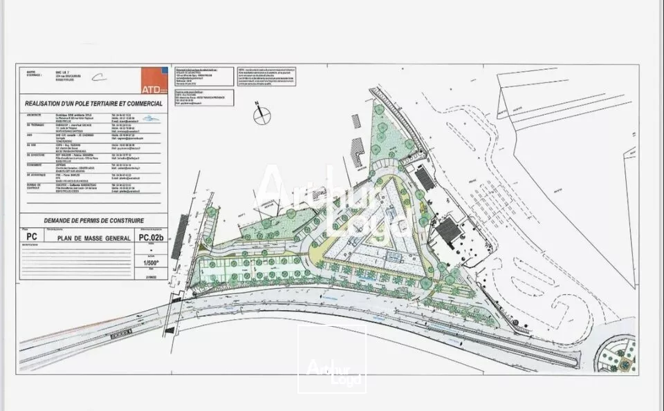 Bâtiment Premium neuf - Bureaux entre 128 à 1313m² m² à vendre- Puget sur Argens
