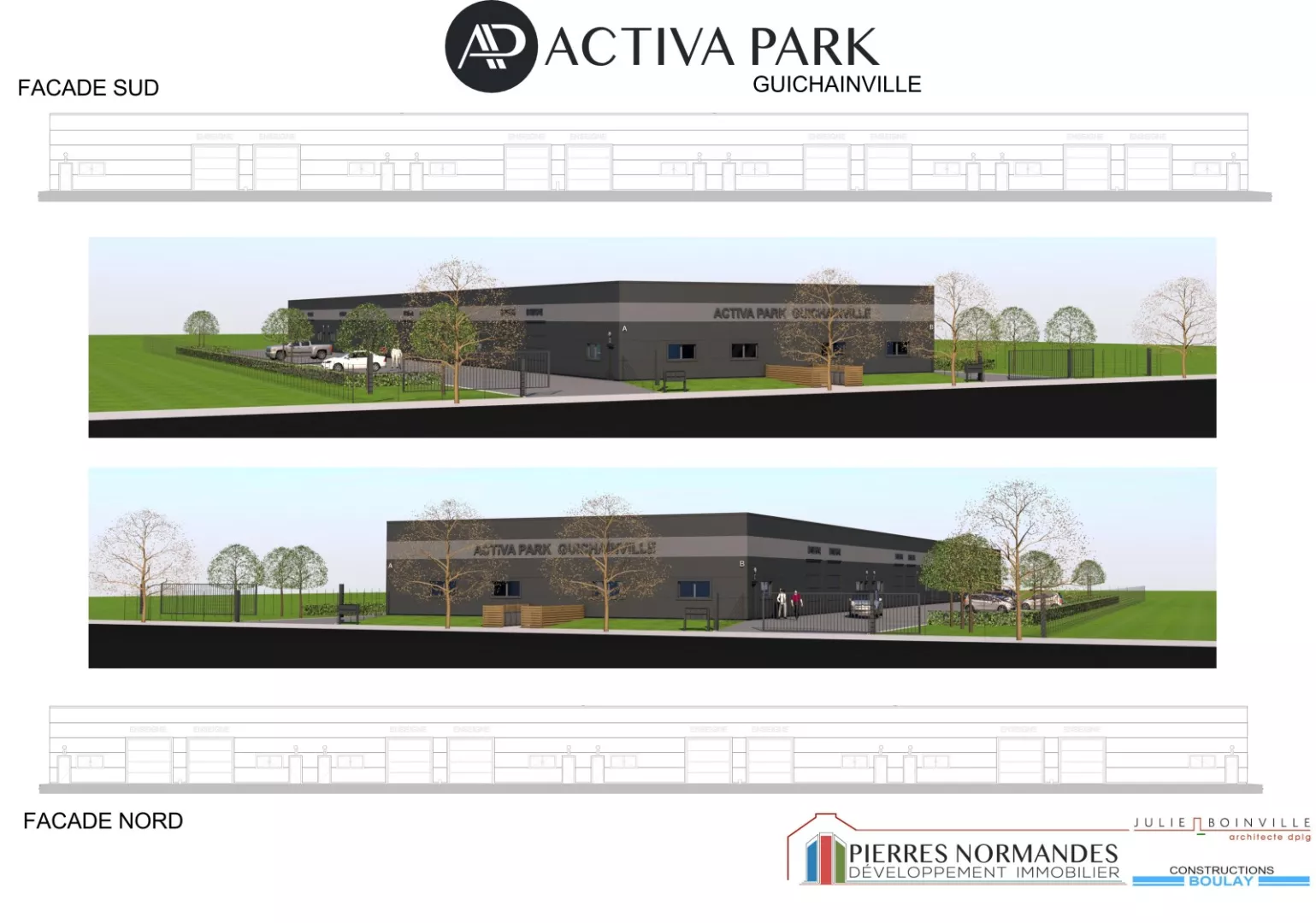 Locaux d'activité vefa à GUICHAINVILLE 27930