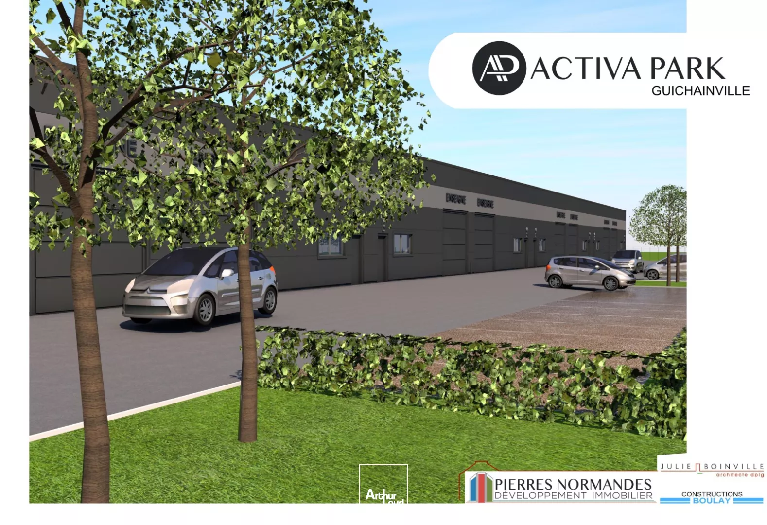 Locaux d'activité vefa à GUICHAINVILLE 27930