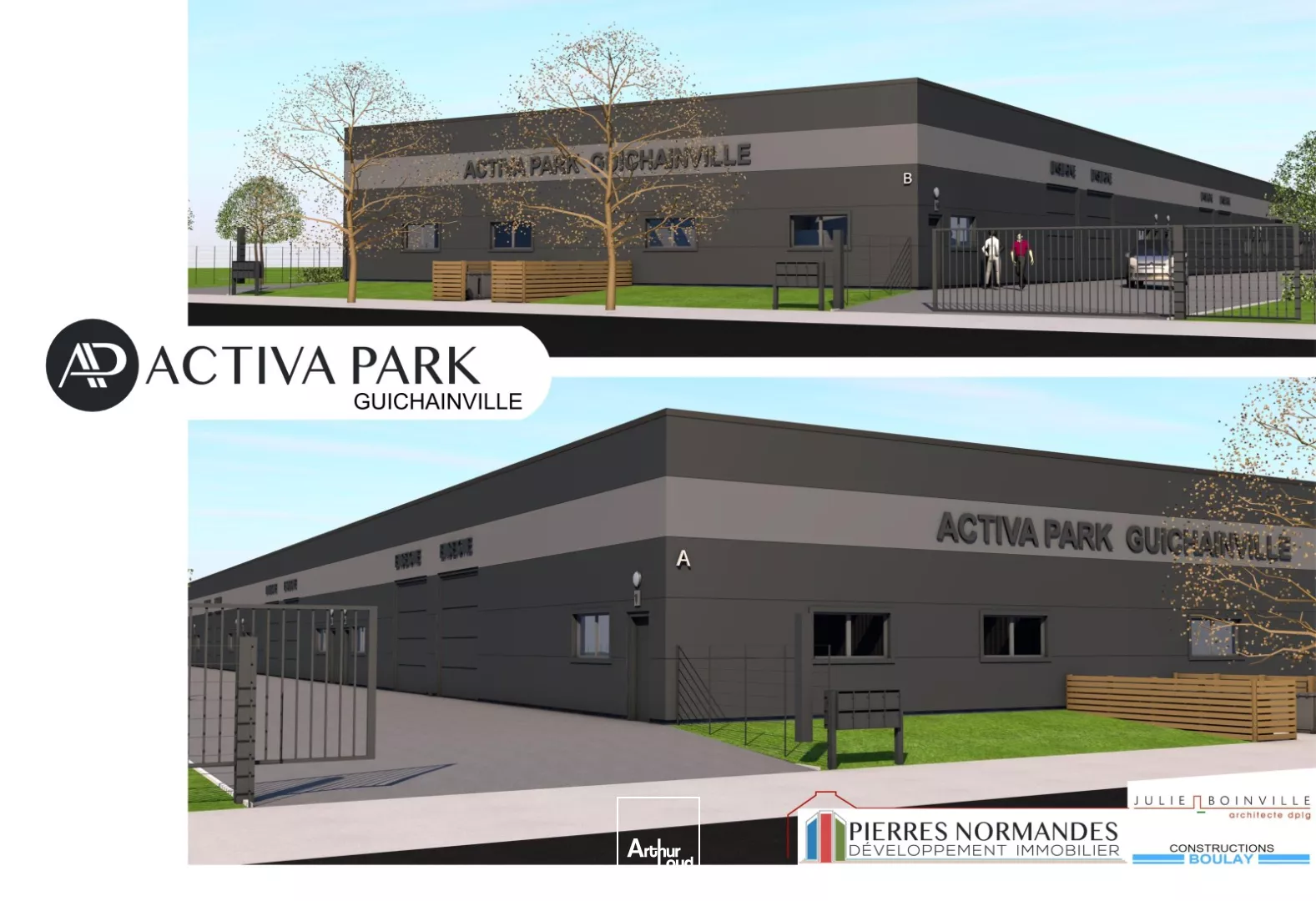 Locaux d'activité vefa à GUICHAINVILLE 27930