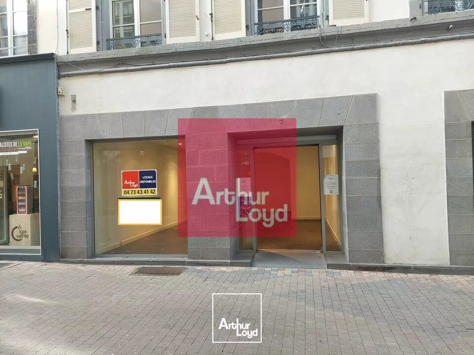 LOCAL COMMERCIAL 103 M² A LOUER CLERMONT-FERRAND CENTRE VILLE