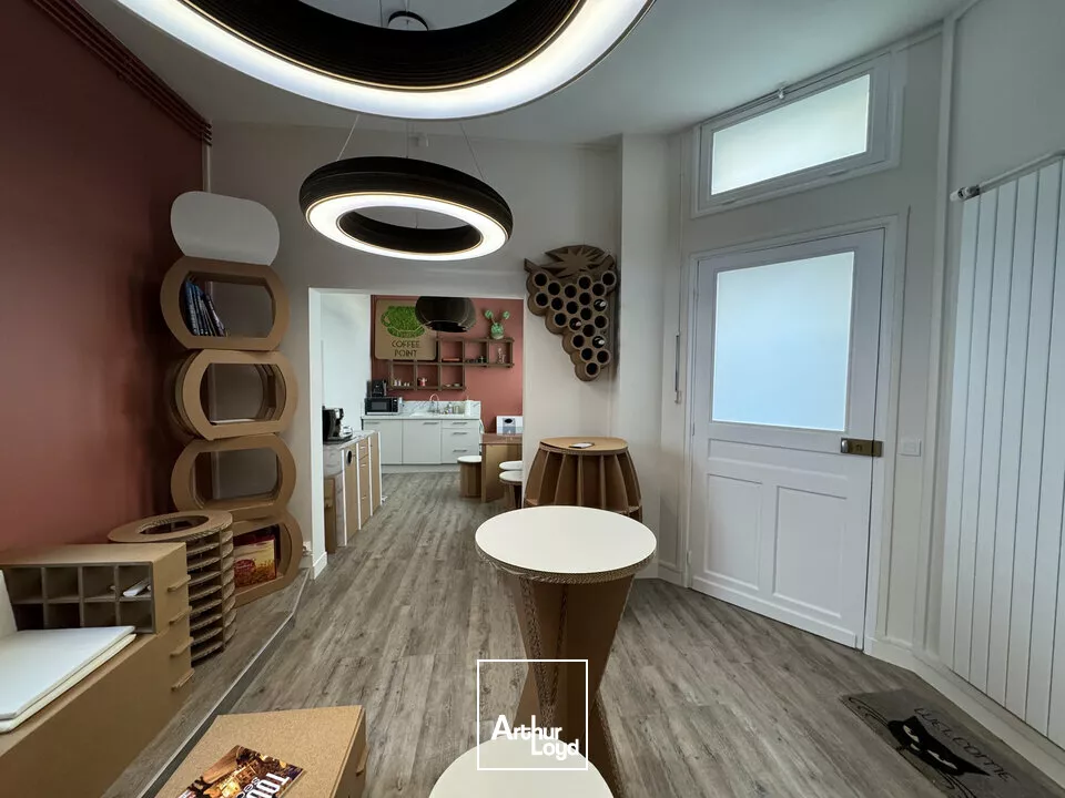 TOURS ESPACES DE TRAVAIL A LOUER 10 A 100 M² PARFAIT ETAT ECO RESPONSABLES