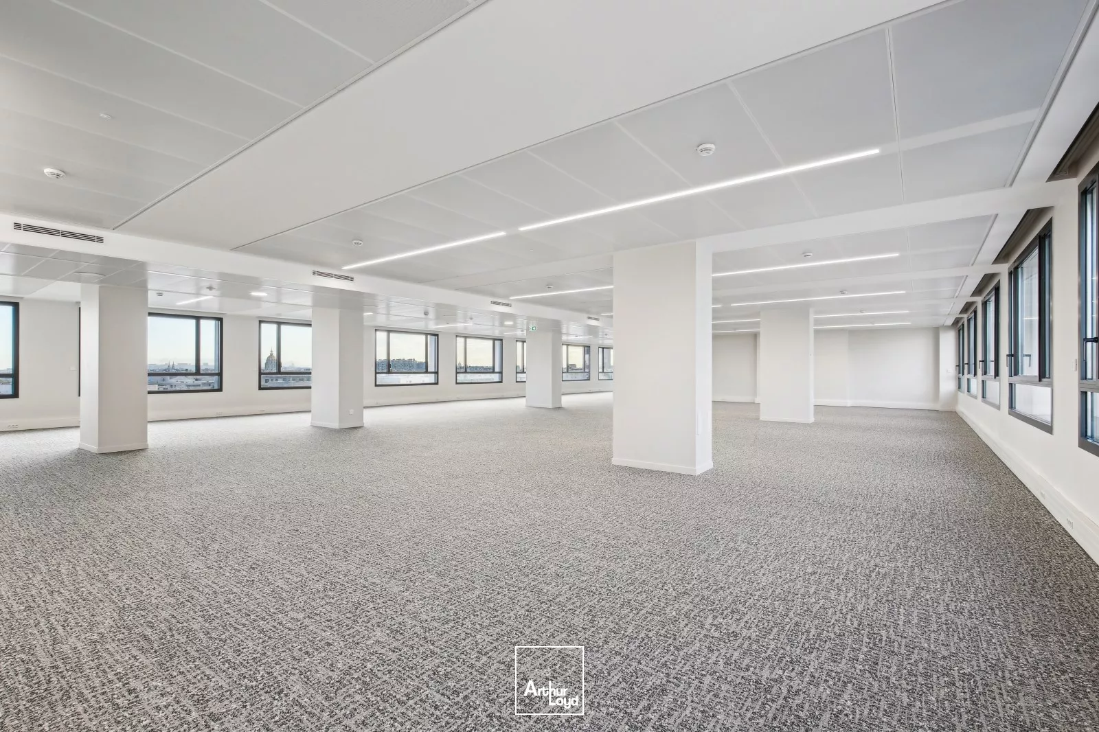 Bureaux rénovés en premier jour - Rooftop 360° avec vue tour Eiffel- pied de métro et RER