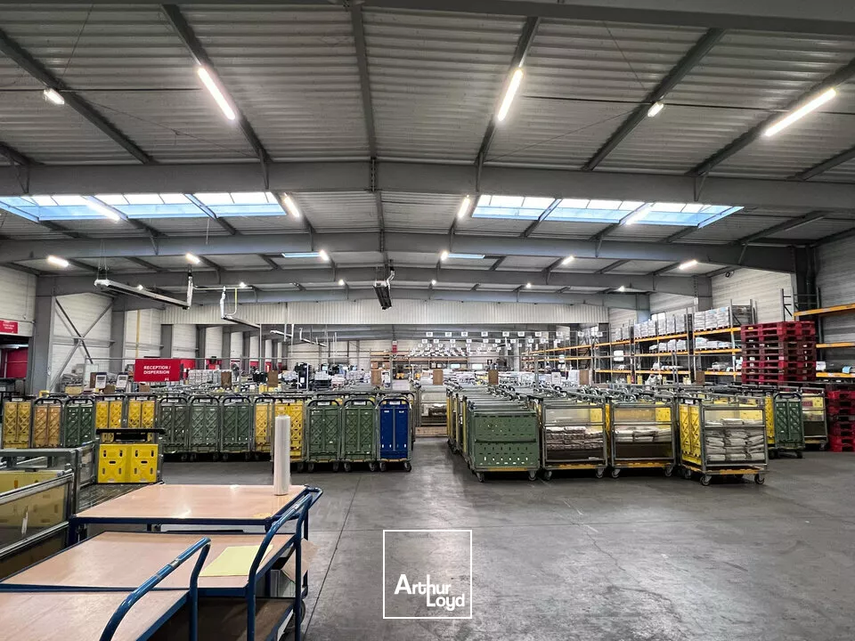 Location Site Industriel récent 2593 m² - ZA Nord-Ouest Angoulême - Accès RN10/RN141