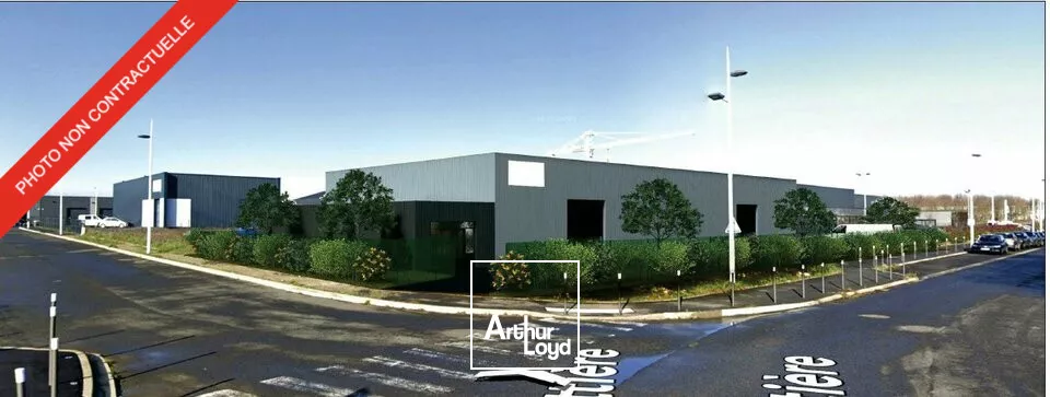 JOUE LES TOURS LOCAL D'ACTIVITE STOCKAGE A LOUER 838 M² NEUF TERRAIN