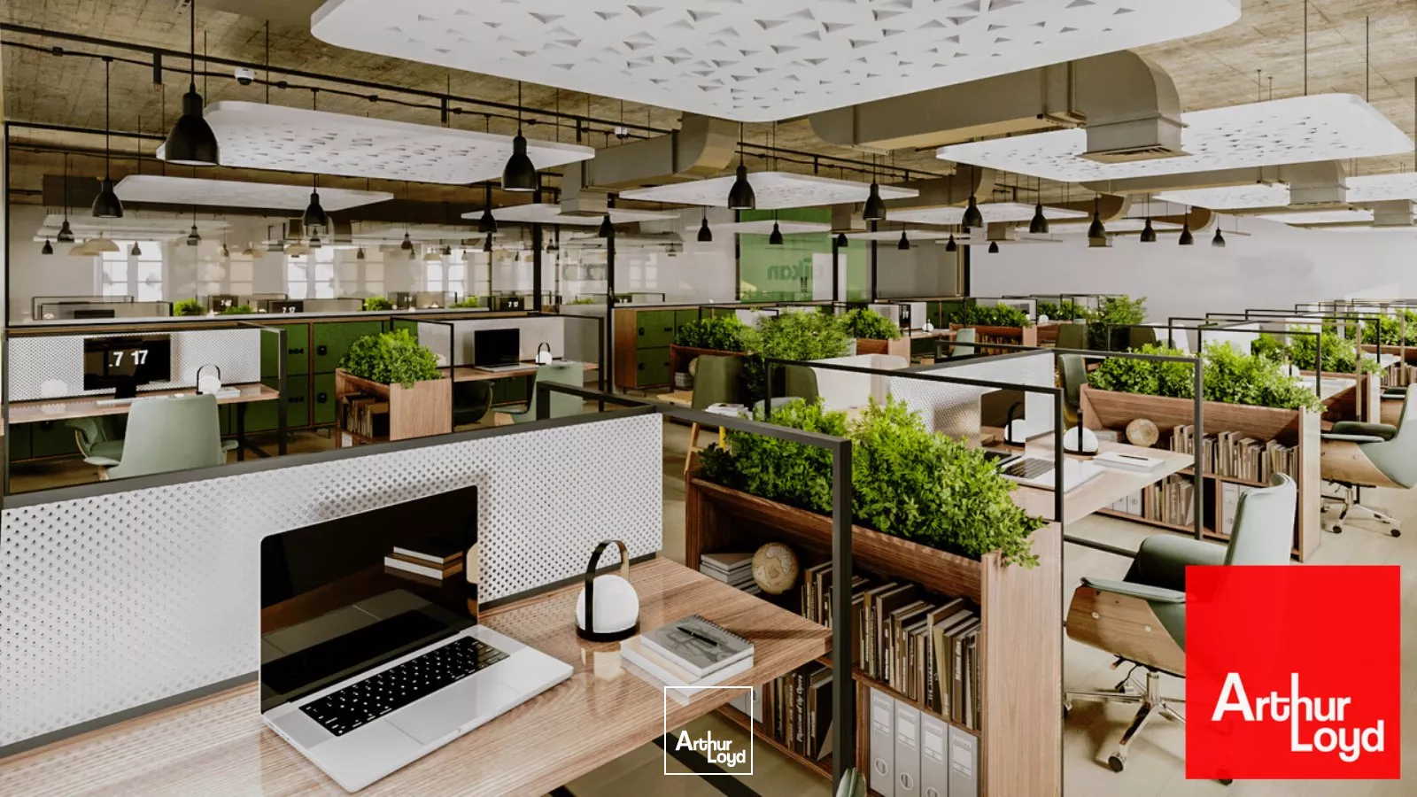 IMMEUBLE DE BUREAUX NEUF A VENDRE AVEC TERRASSES ET PARKINGS - MONTPELLIER CENTRE