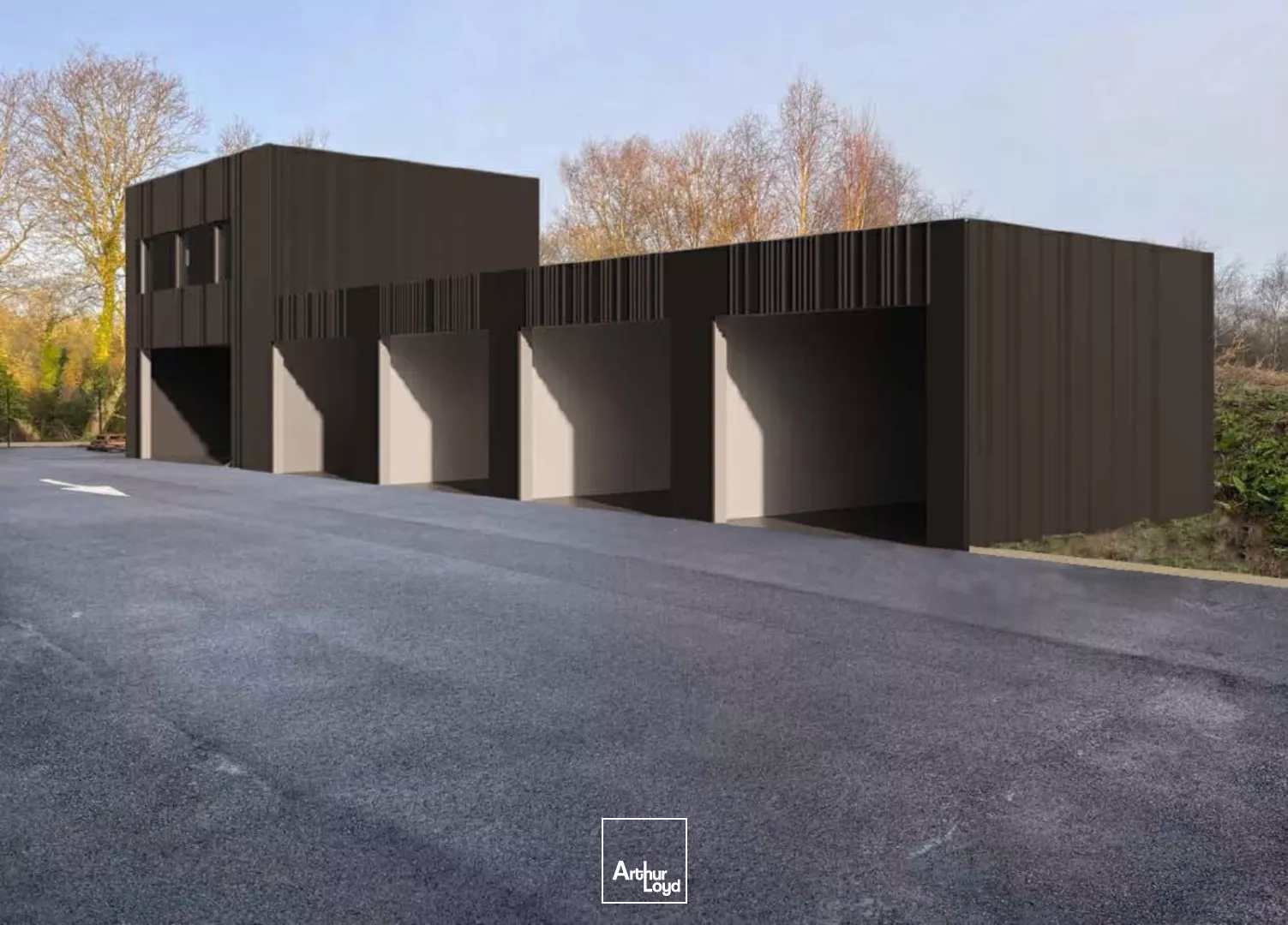 A LOUER LOCAUX ACTIVITES 260 M² ZA PEN MANE GUIDEL