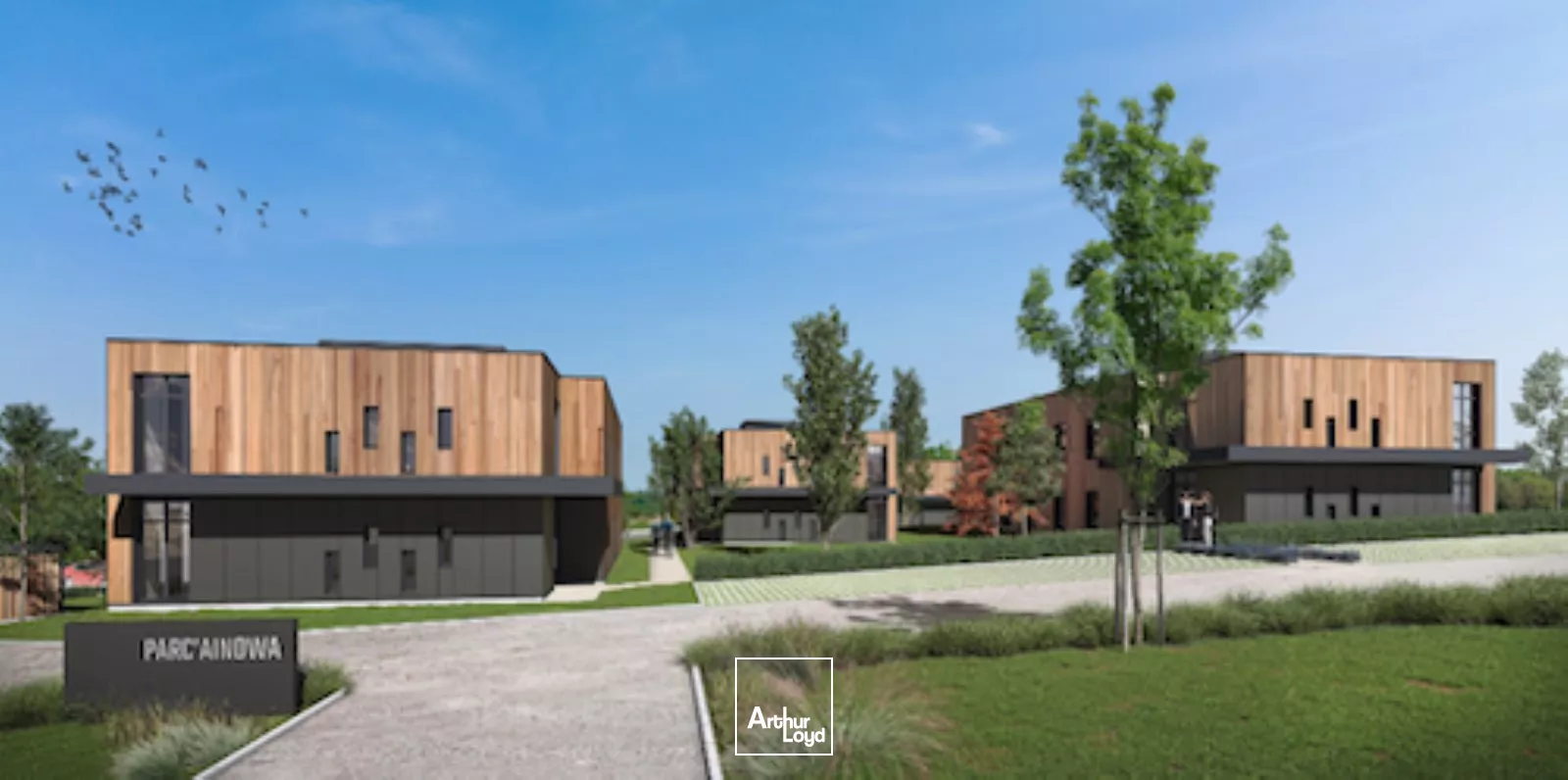 Un parc de bureaux nouvelle génération à vendre ou à louer à l'entrée de Maubeuge .