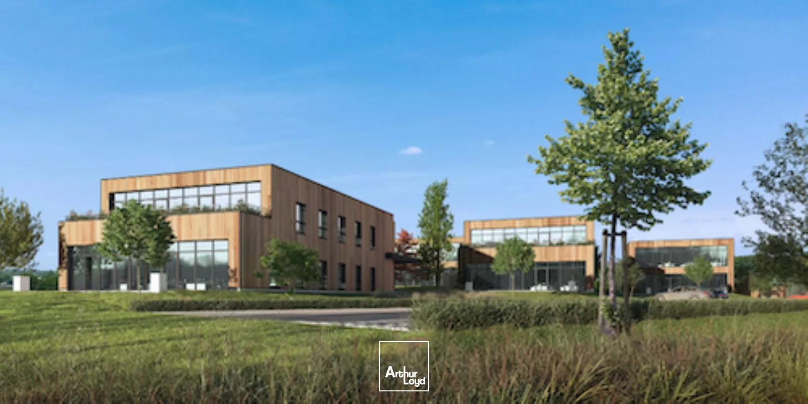 Un parc de bureaux nouvelle génération à vendre ou à louer à l'entrée de Maubeuge .