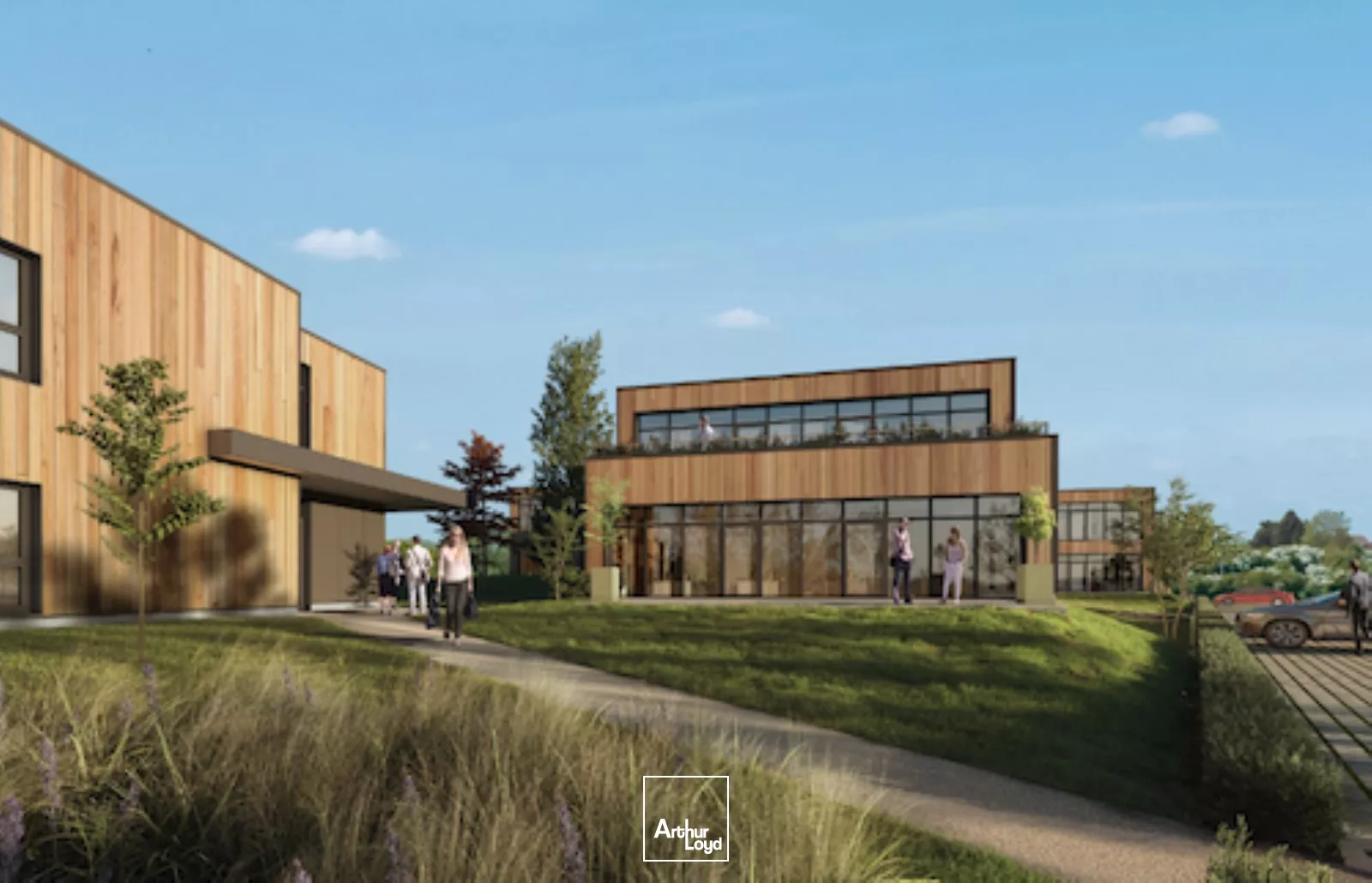 Un parc de bureaux nouvelle génération à vendre ou à louer à l'entrée de Maubeuge .