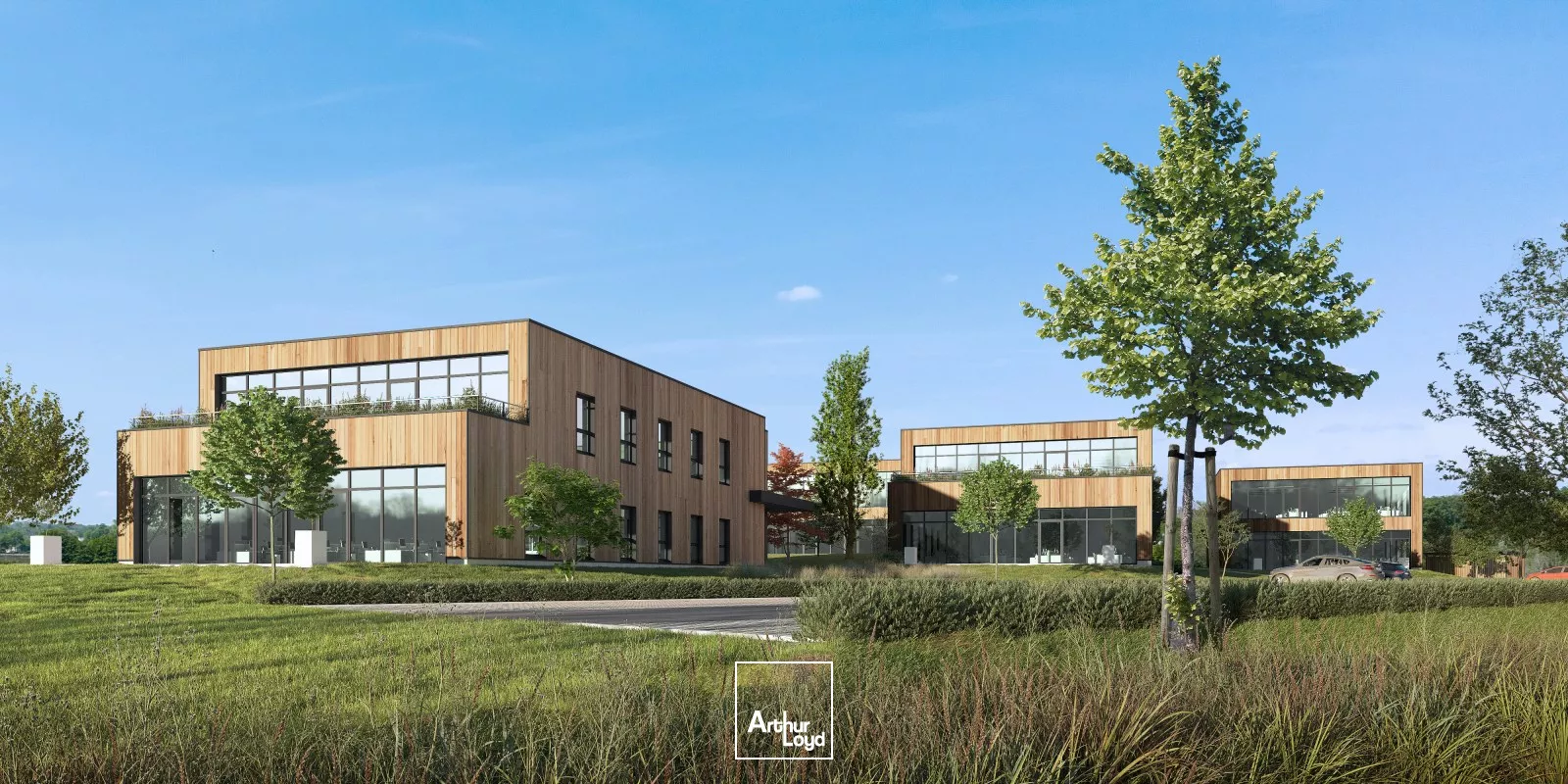 Un parc de bureaux nouvelle génération à vendre ou à louer à l'entrée de Maubeuge .