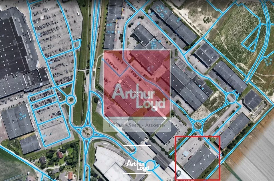 A louer local 476m² - Saint Parres-aux-Tertres