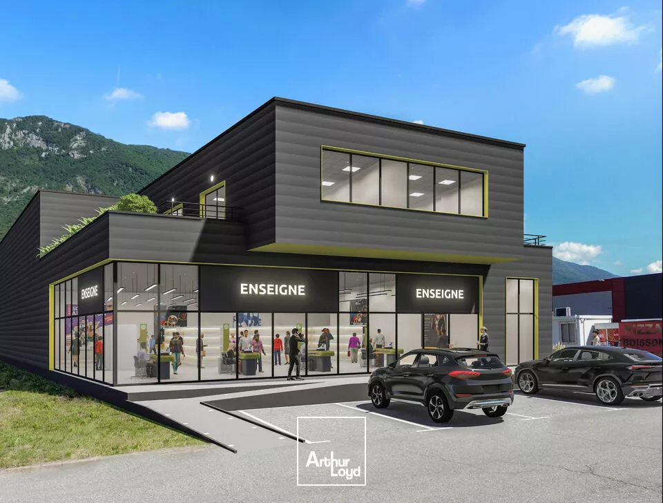 Local commercial à louer à Arbin - flux important de voitures