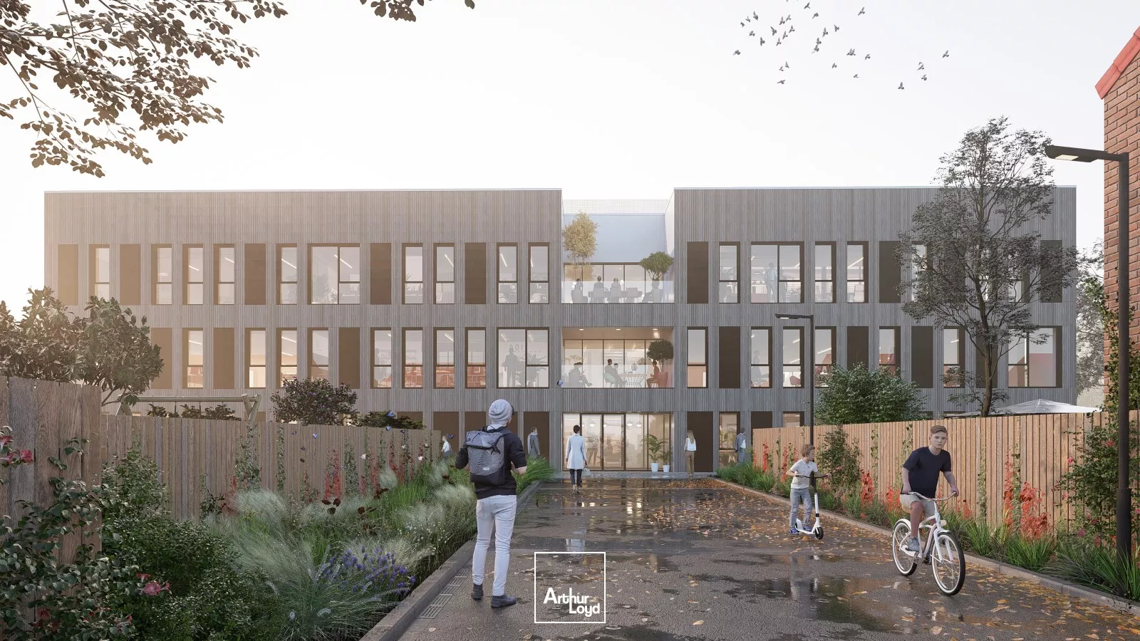 A LOUER BUREAUX NEUFS 329 M2 À MARGNY LES COMPIEGNE - ZAC DE LA PRAIRIE