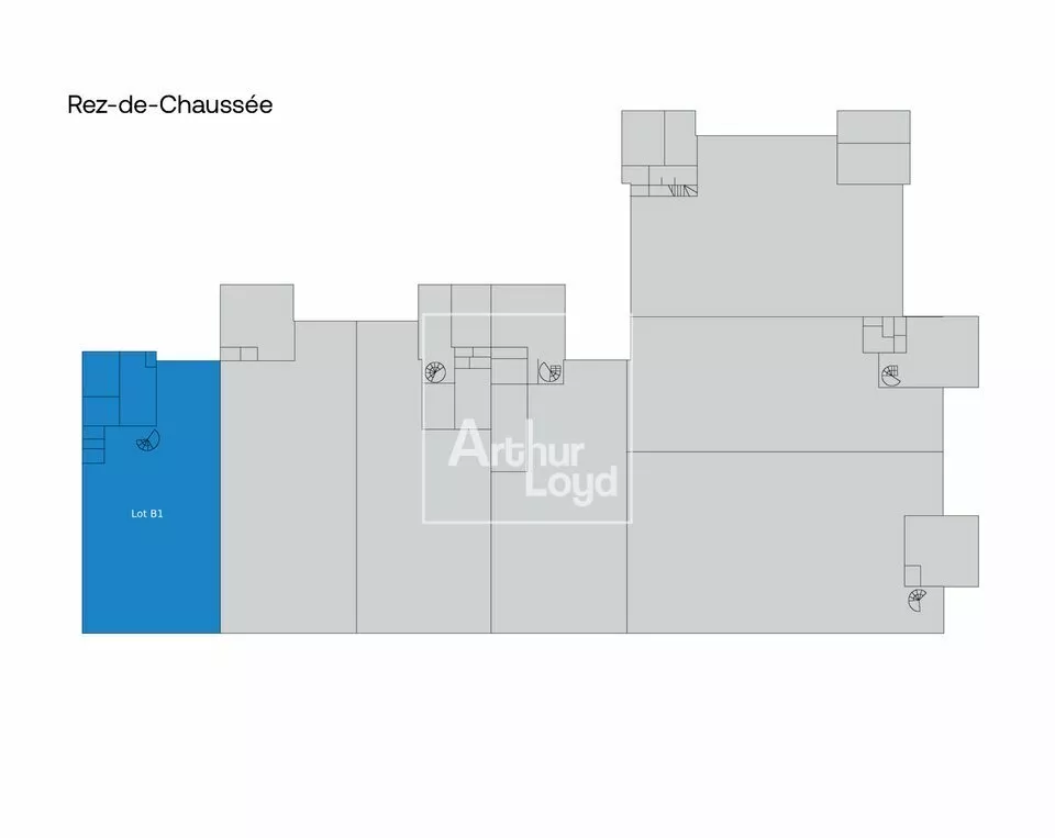 Zone d'activité dynamique, cellule à louer 