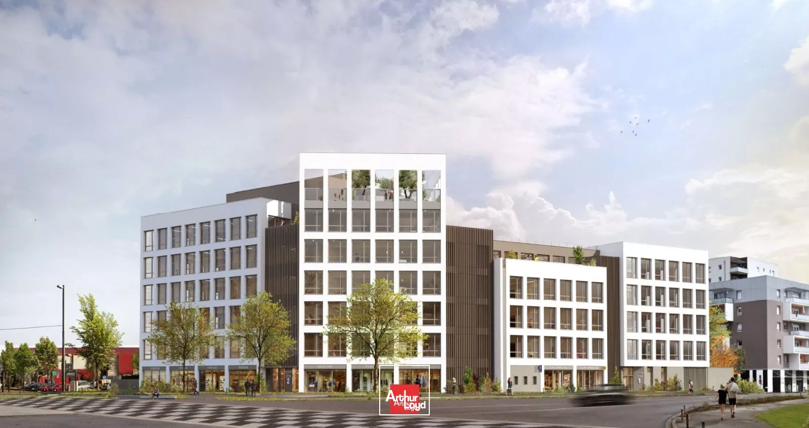 LOCAL COMMERCIAL 273m² A LOUER ECHIROLLES PIED TRAM AXE PASSANT 2026