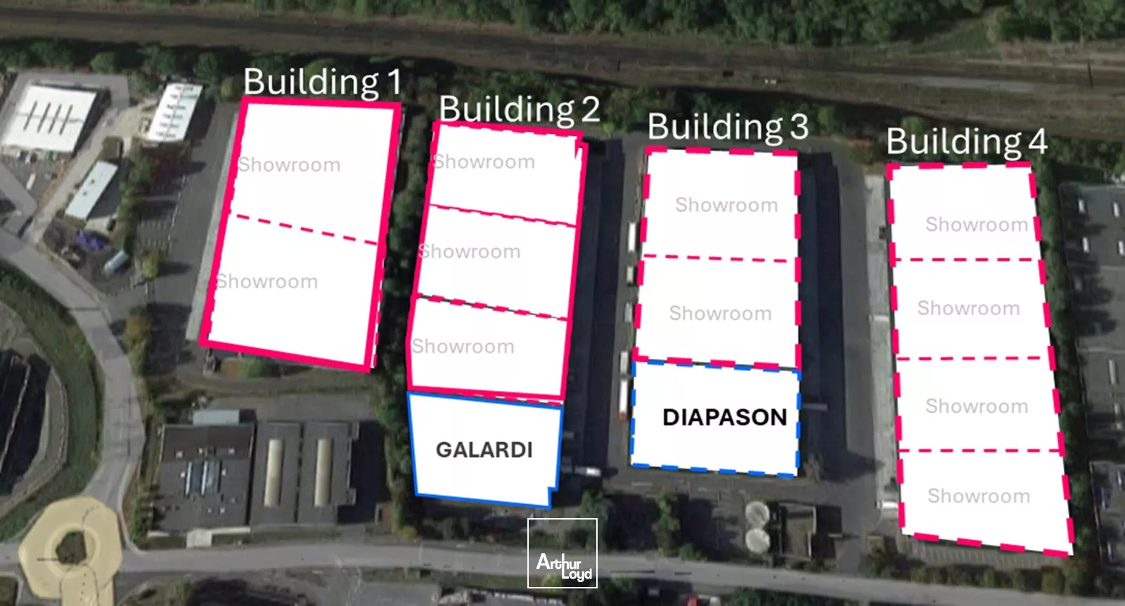 Entrepôts ICPE divisibles entièrement rénovés à partir de 2686 m² - Saint-Witz, site premium proche Roissy CDG - location en bail commercial