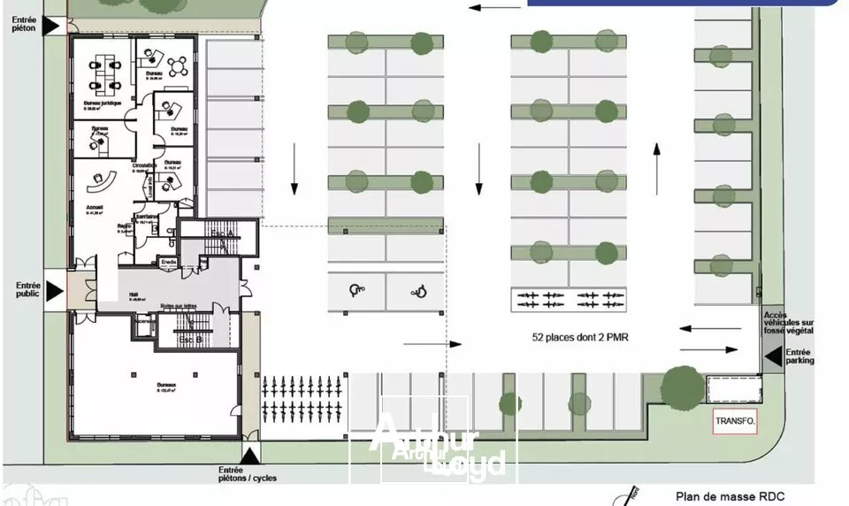 BUREAUX location à PÉRIGUEUX 24000