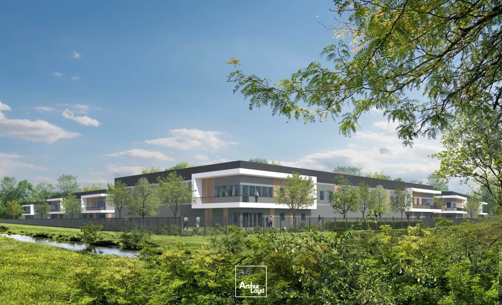 PARC D'ACTIVITES NEUF A PERSAN (95) - BATIMENTS MODERNES, MODULABLES ET BIEN DESSERVIS