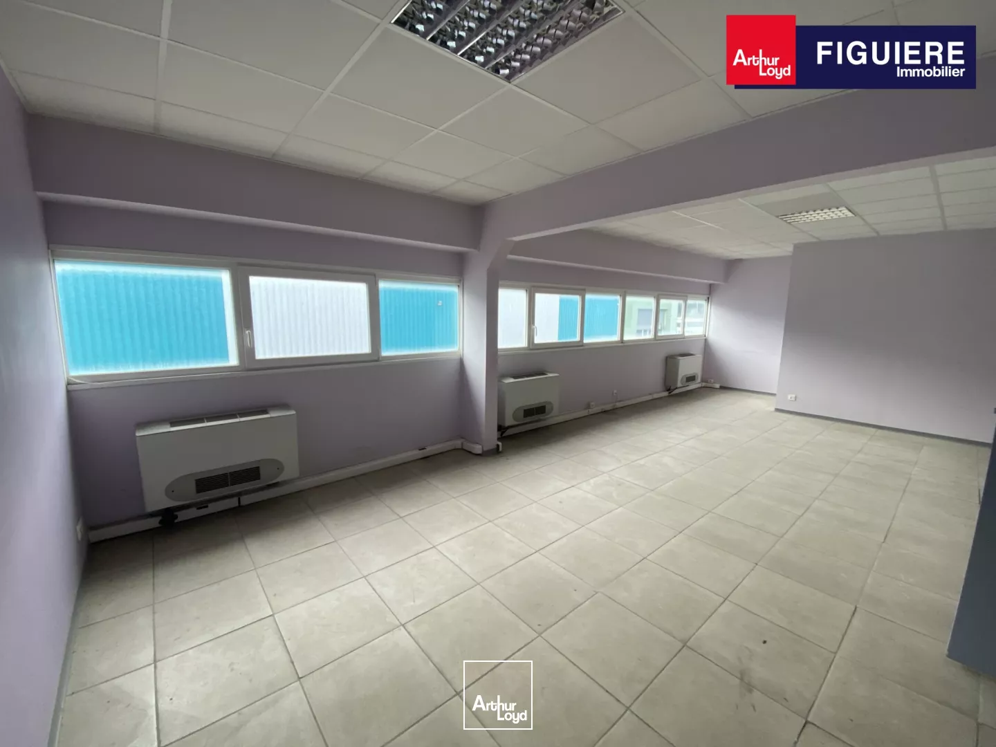 BUREAUX 300 M² DIVISIBLES À LOUER ZONE ECOPOLIS MARTIGUES