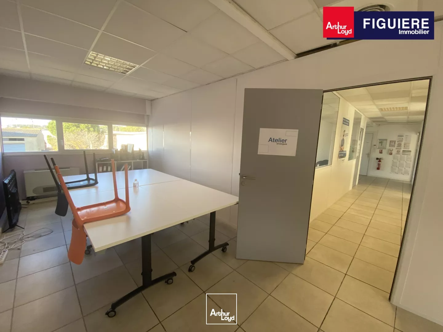 BUREAUX 300 M² DIVISIBLES À LOUER ZONE ECOPOLIS MARTIGUES