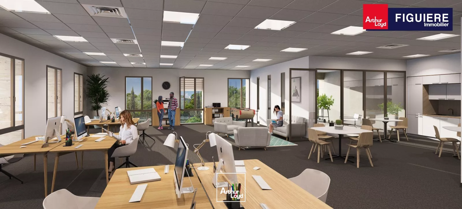 VENTE BUREAUX NEUFS AIX EN PROVENCE