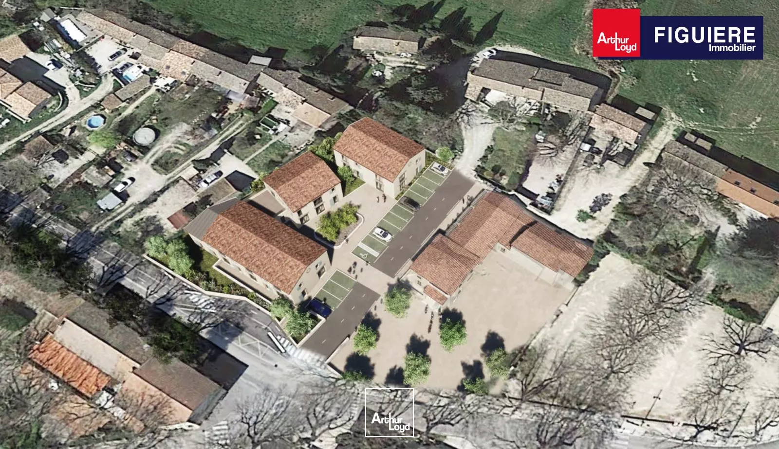 Bureaux neufs de 40 à 1 000 m² à vendre dans futur pole médical et tertiaire LA BARBEN