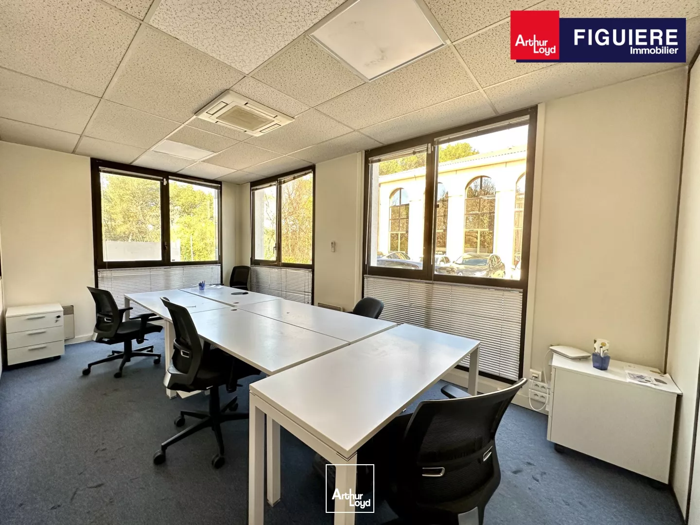 BUREAUX A LOUER AVEC PARKING AIX OUEST