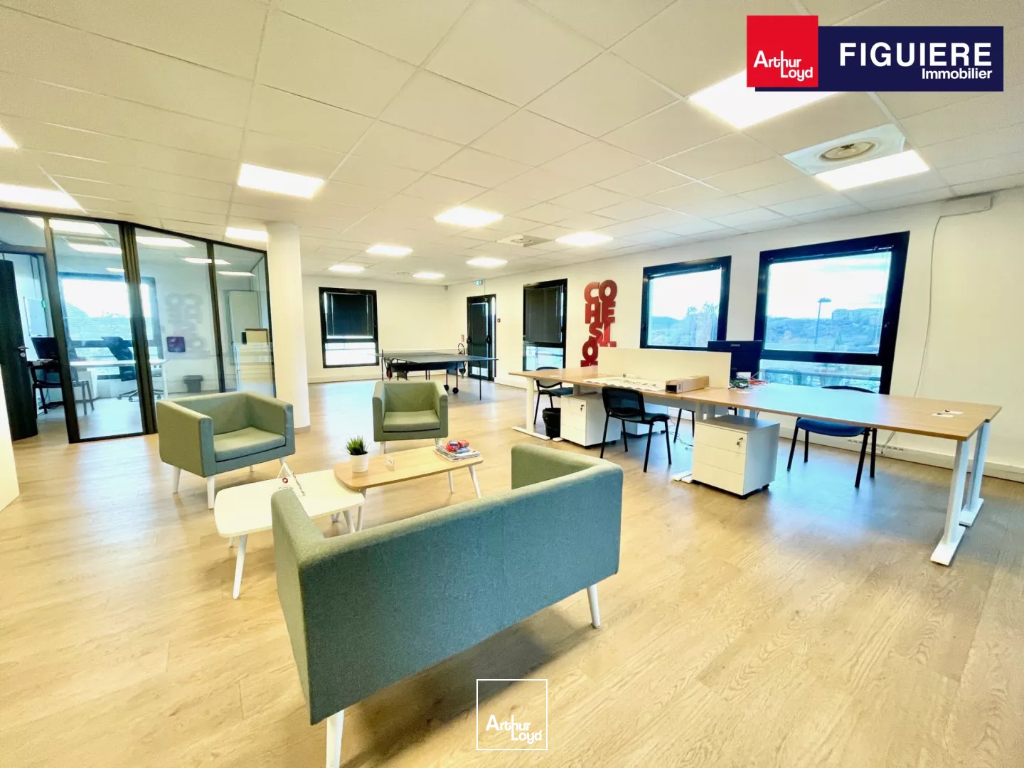 CO-EXCLUSIVITÉ - BUREAUX DE TRES BON STANDING A LOUER