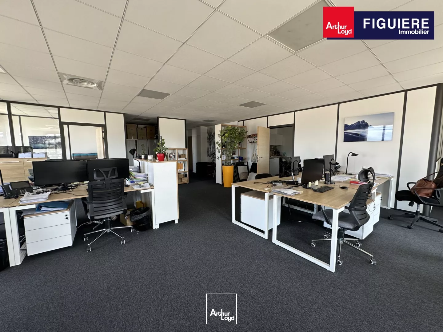 BUREAUX EN ÉTAGE AVEC ASCENSEUR À LOUER SUR LE PAAP