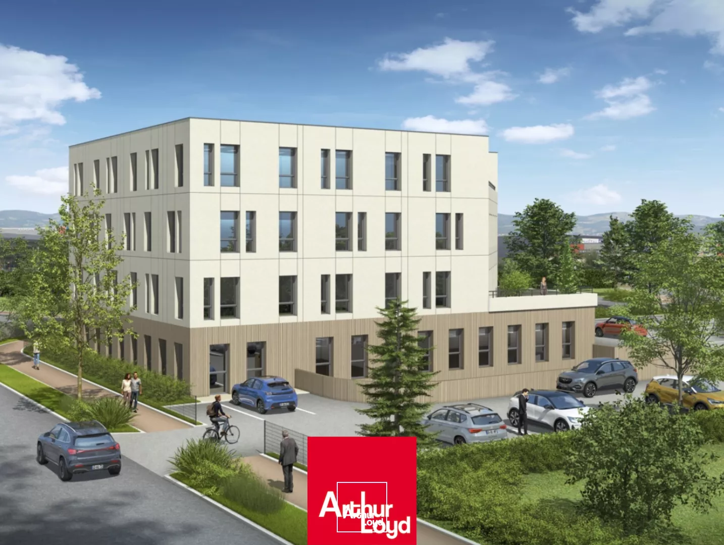 Différentes surfaces de bureaux à vendre, à Gleizé, au coeur de la ZAC d'Epinay