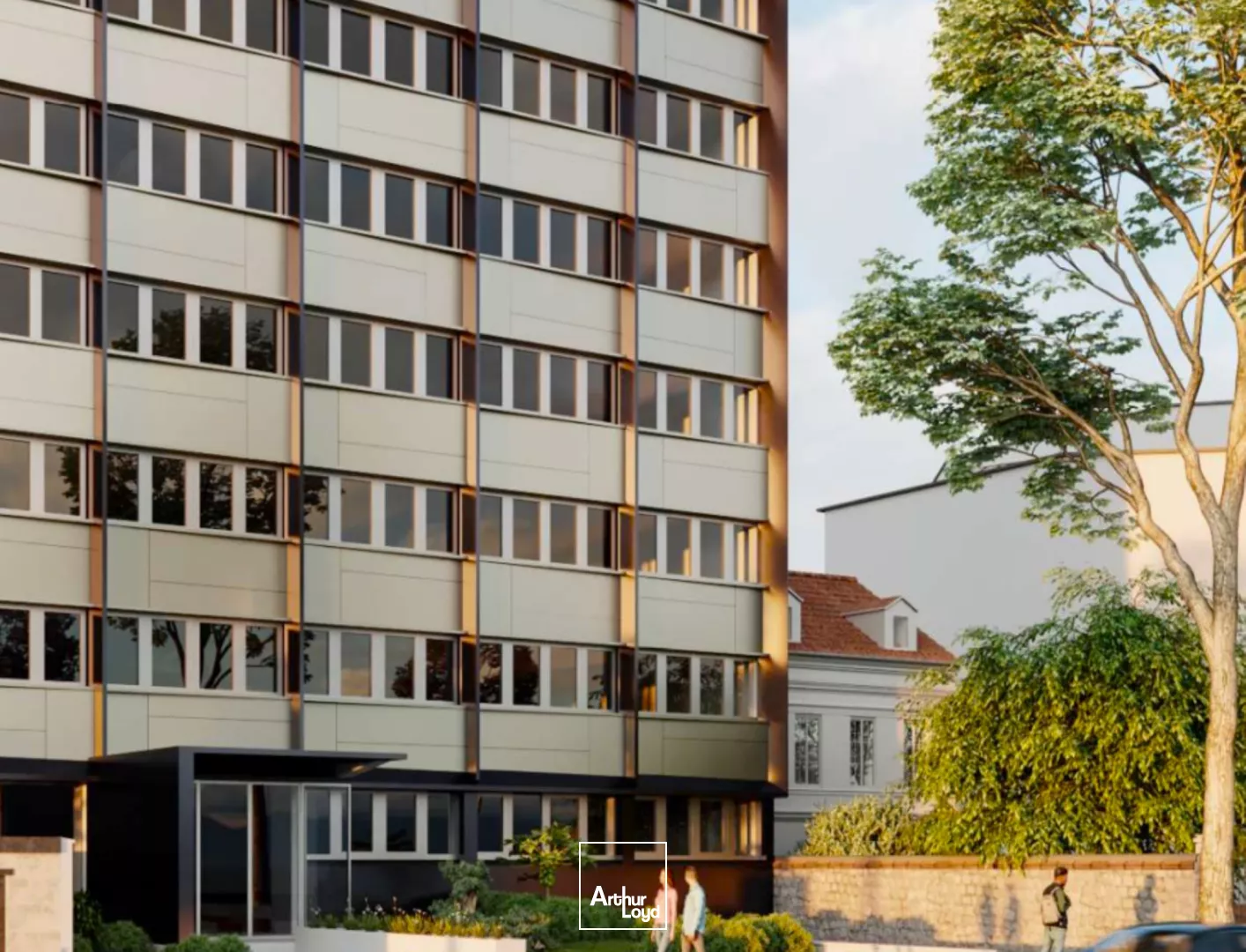 Rueil Malmaison / location bureaux immeuble CYTEO 