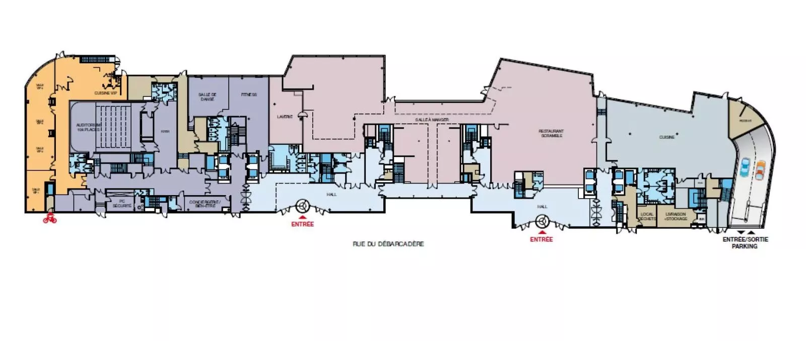 West Plaza à Colombes - Bureaux lumineux - Nombreux services sur site - Terrasses et cadre exceptionnel