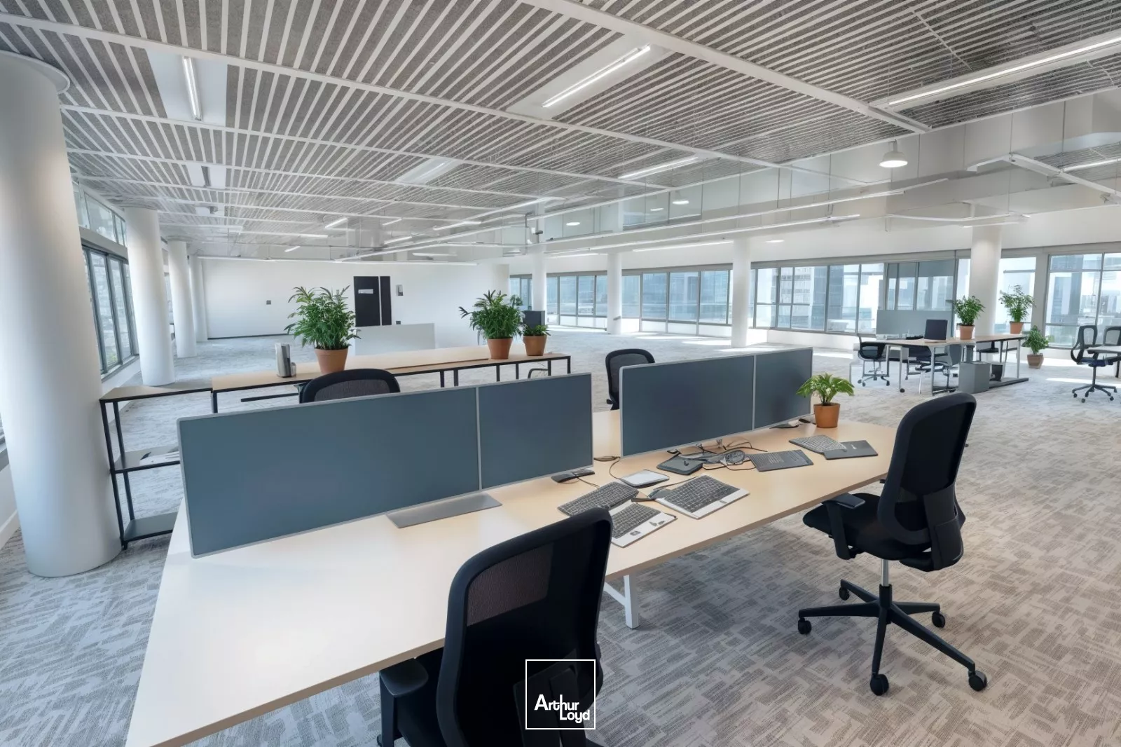 BOMA - SURESNES - VUE SUR SEINE - BUREAUX CONTEMPORAINS