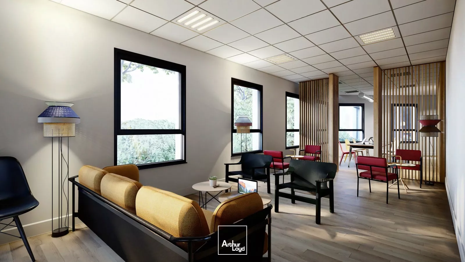 Bureaux lumineux dans un quartier dynamique, et bien desservi, à louer, à Suresnes