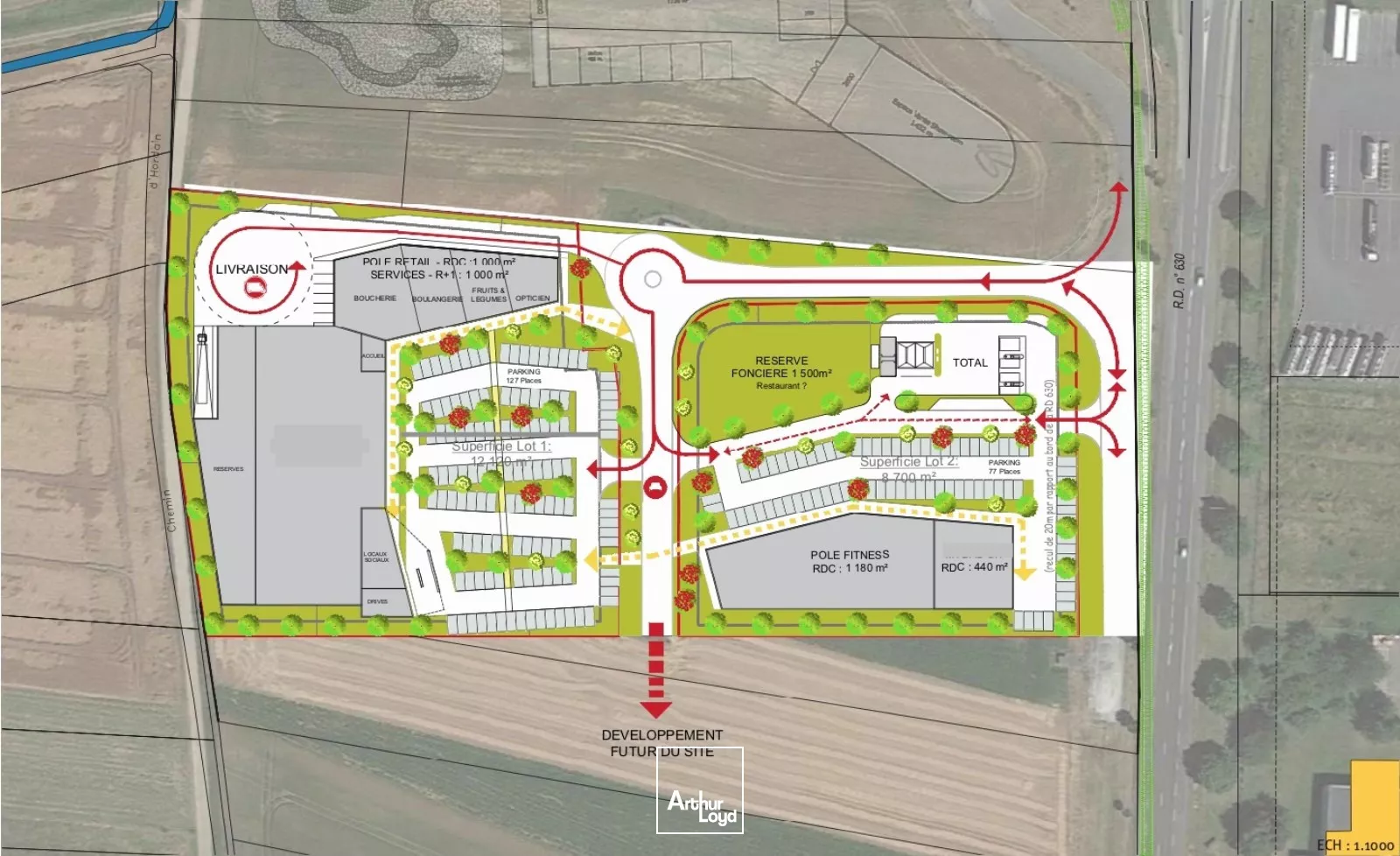 EXCLUSIVITÉ NOUVEAU RETAIL PARK À IWUY - LOCATION