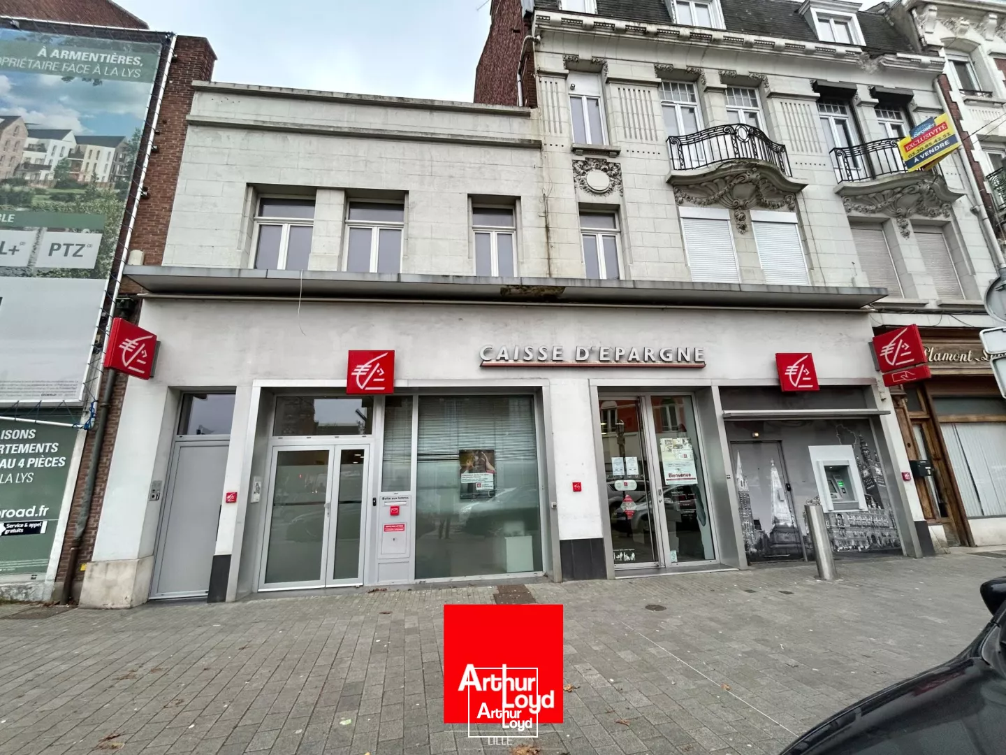 À louer : Local commercial 280 m² - Hyper centre Armentières - Idéal activités tertiaires ou professions libérales
