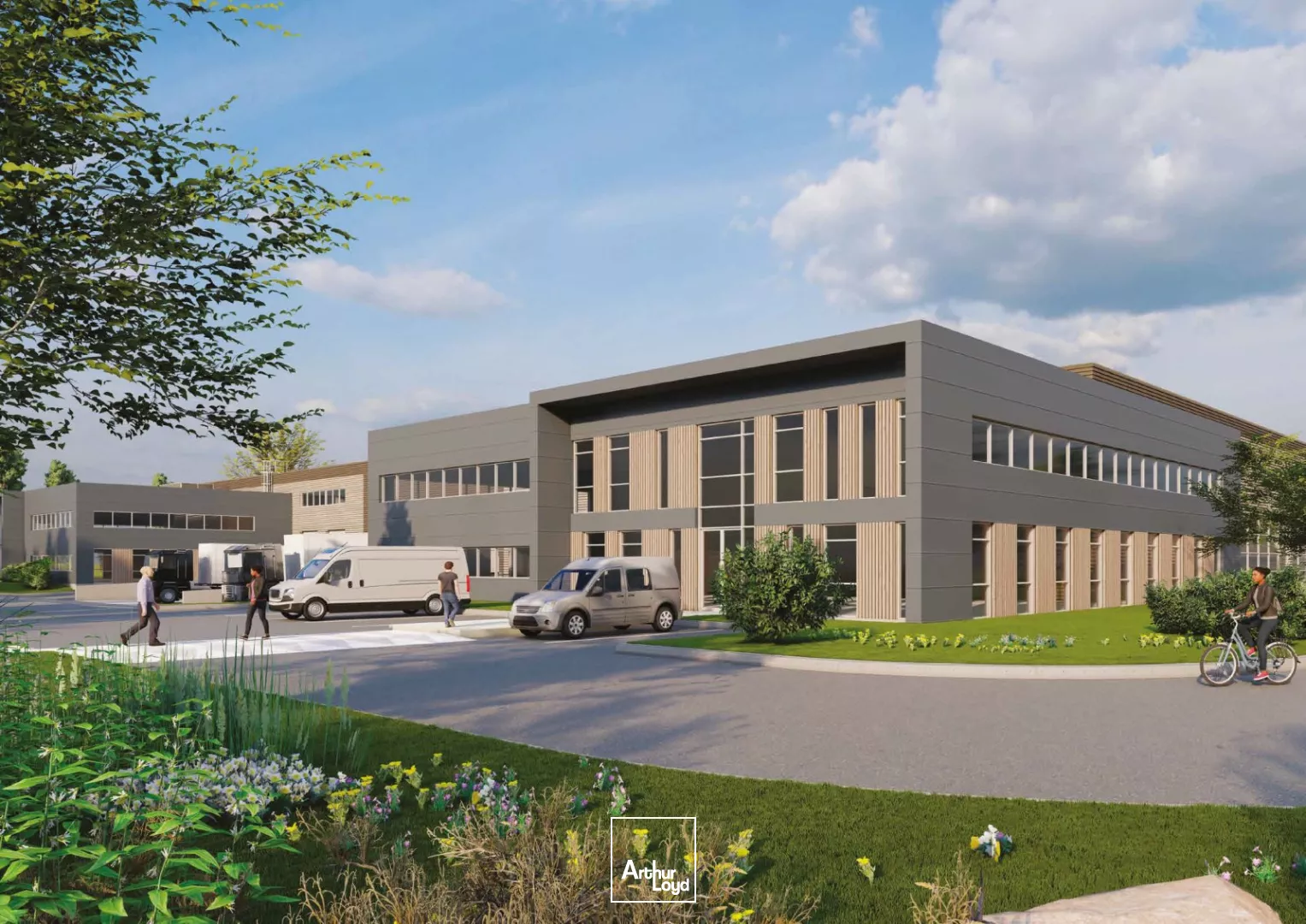 e PARK WEST - CLE EN MAIN SITUE A ERAGNY SUR OISE - A PARTIR DE 4000 m²