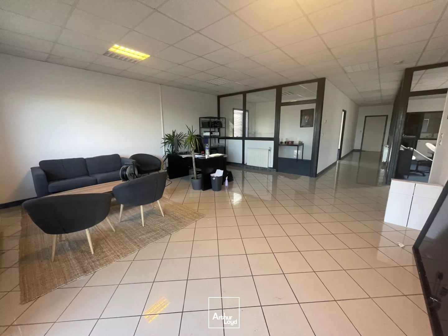 A louer : 350 m2 de Bureaux ZA Tillé