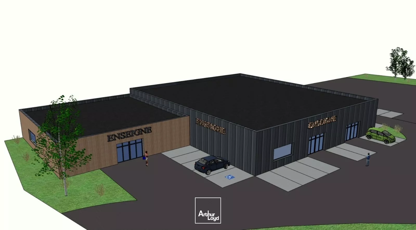 Entrepôt à louer sur axe passant - Béthune