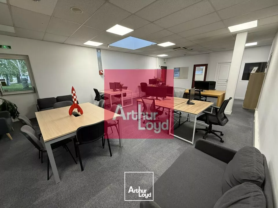 A LOUER BUREAUX 150 M² -ERP- RDC LA PARDIEU CLERMONT FERRAND + PARKING