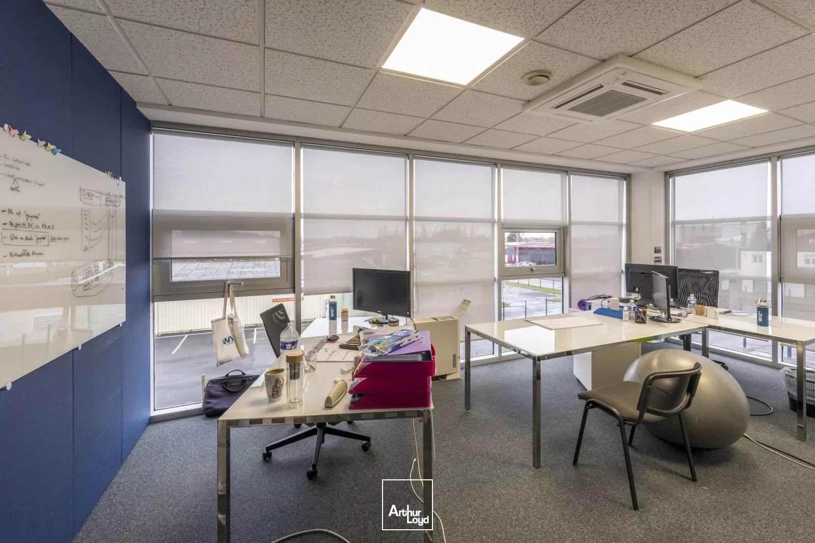 Surfaces de bureaux à louer à Compiègne dans la ZAC de Mercières