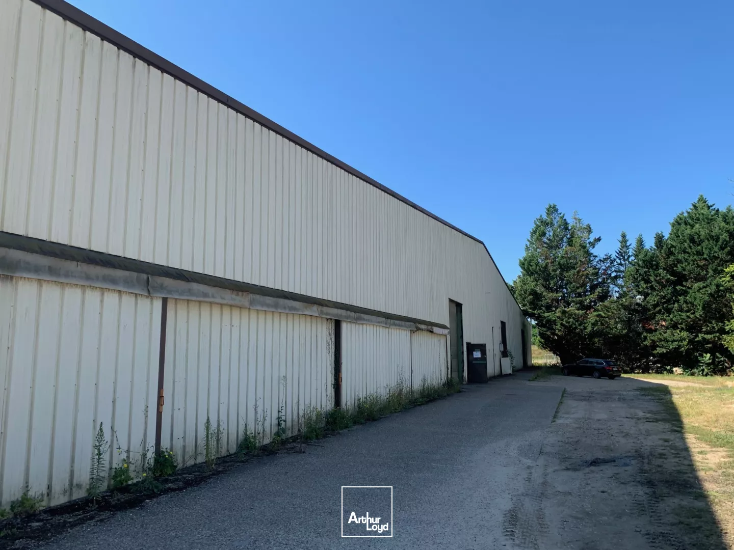 Entrepôts à louer à Podensac en bordure de la D1113
