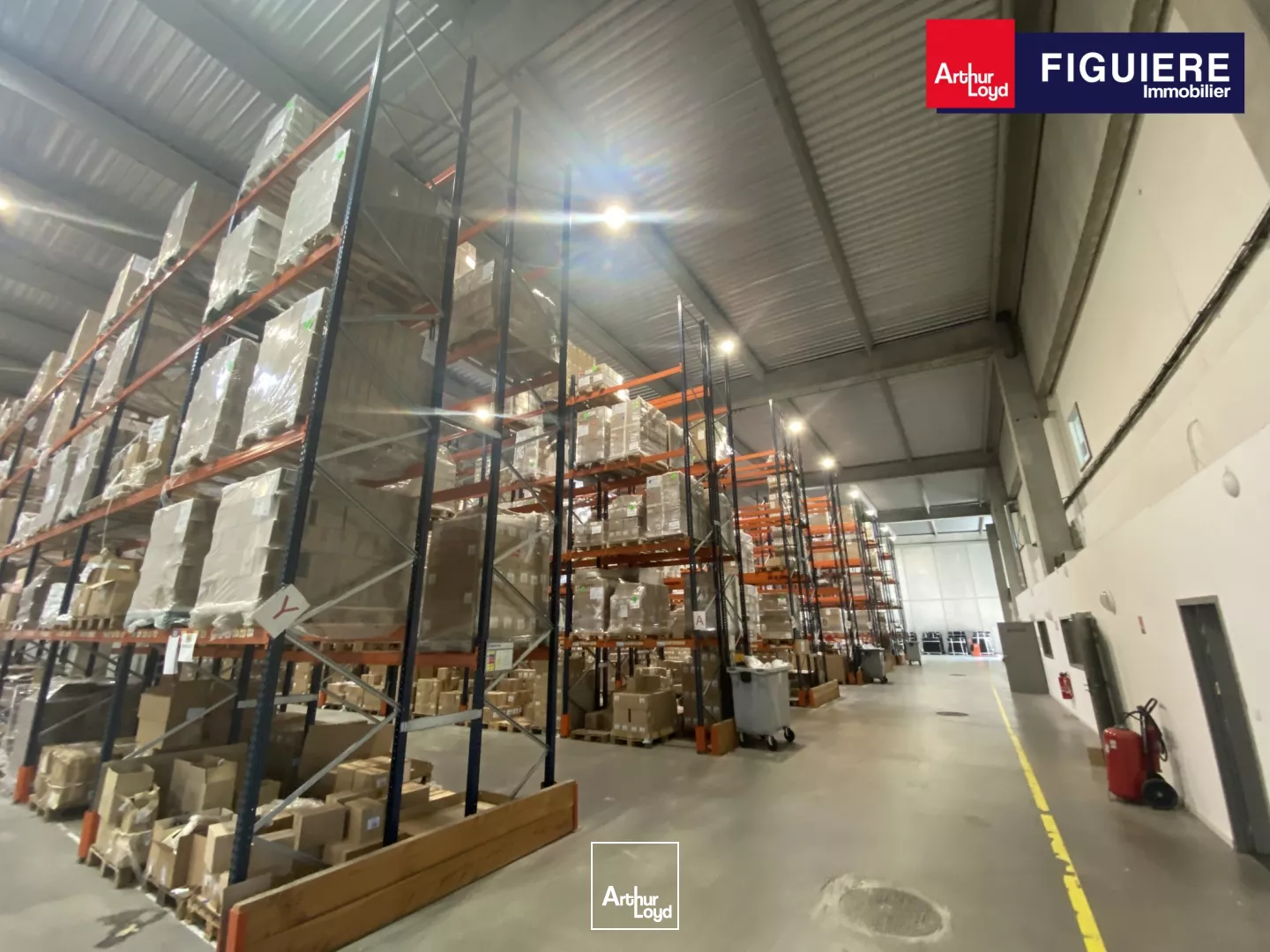 EXCLUSIVITE - BATIMENT MIXTE AVEC BUREAUX ET ENTREPOT A QUAIS