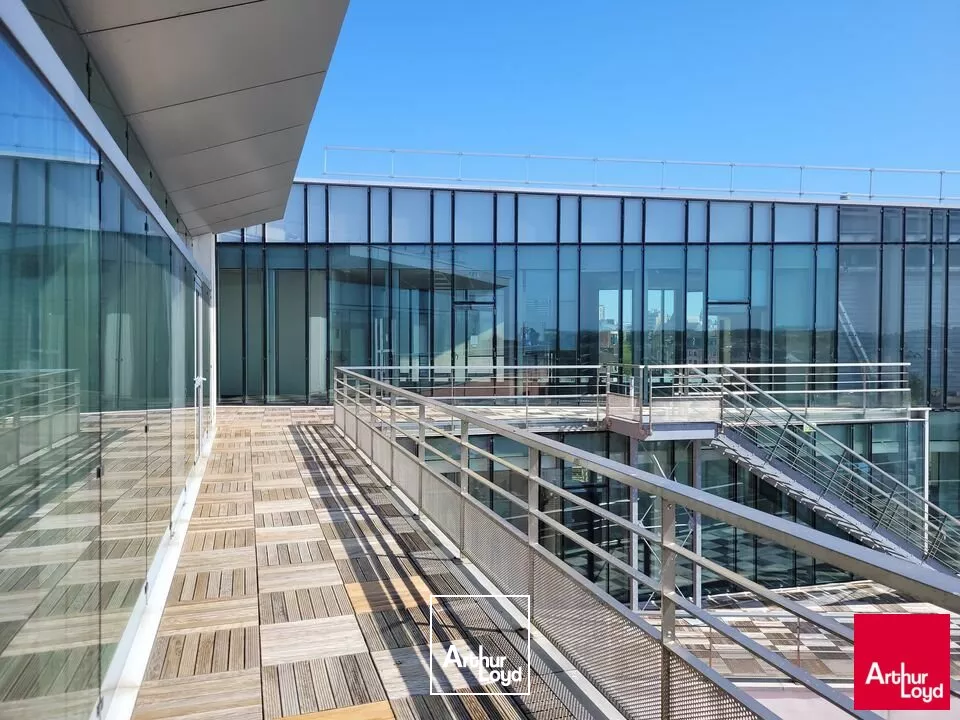VENTE BUREAUX 412m²-TERRASSE LE MANS GARE TGV
