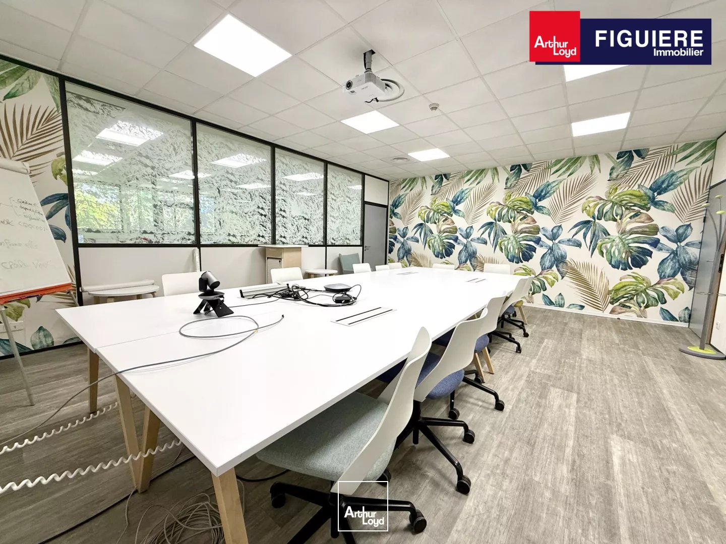 BUREAUX A LOUER AVEC PARKINGS PRIVATIFS SUR LE POLE D'ACTIVITÉS D'AIX