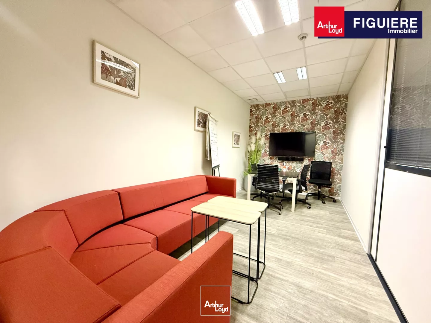 BUREAUX A LOUER AVEC PARKINGS PRIVATIFS SUR LE POLE D'ACTIVITÉS D'AIX