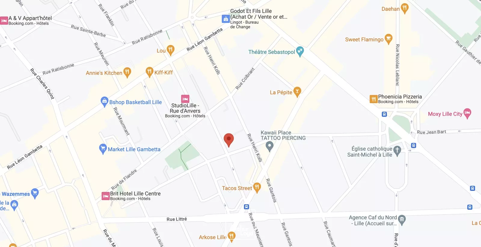 Belle cellule d'angle de 260m2 Lille proche Sebastopol