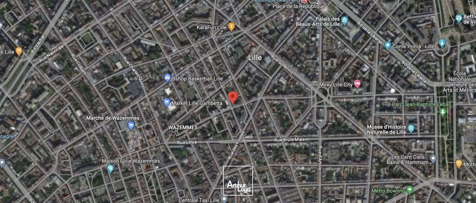 Belle cellule d'angle de 260m2 Lille proche Sebastopol