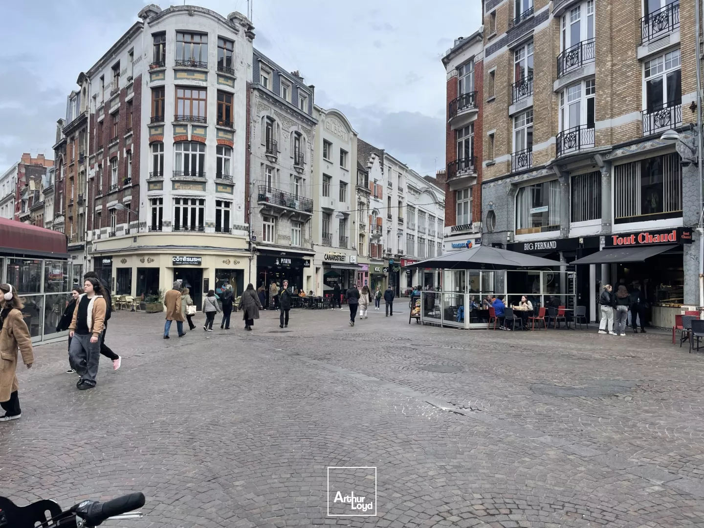 LOCATION PURE RUES PIÉTONNES RESTAURATION